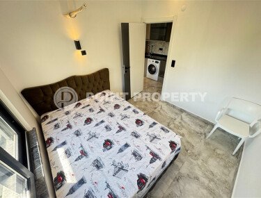 Современная квартира 1+1 площадью 40 м² в районе Оба — уютный комплекс с инфраструктурой-id-9813-фото-4