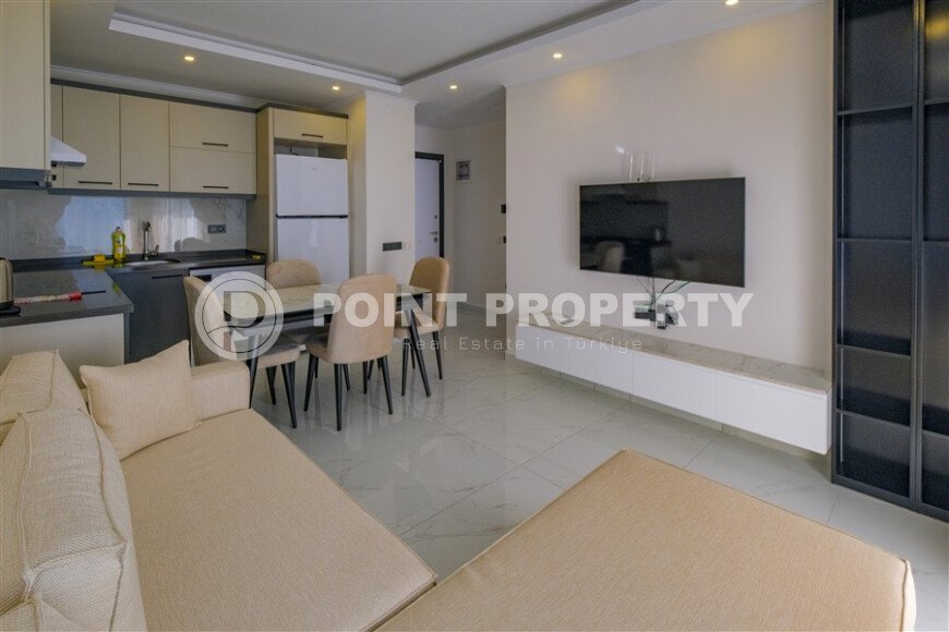 Светлая квартира 1+1 50 м2 в Авсалларе-id-9814-фото-2