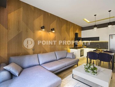 Квартира 1+1 с дизайнерским ремонтом в районе пляжа Клеопатры-id-9816-фото-5