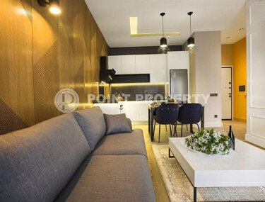 Квартира 1+1 с дизайнерским ремонтом в районе пляжа Клеопатры-id-9816-фото-3