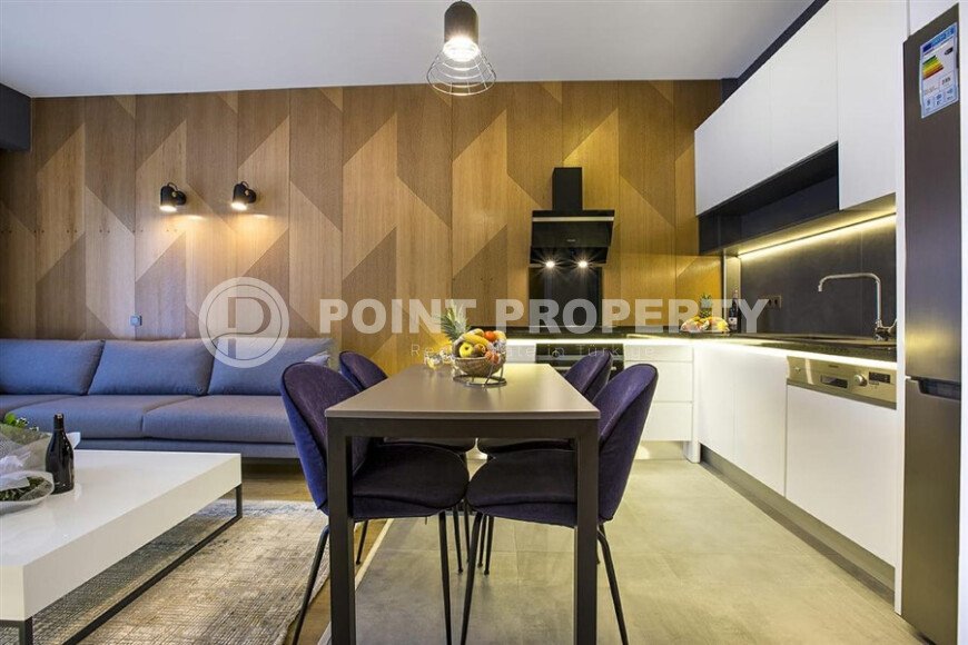 Квартира 1+1 с дизайнерским ремонтом в районе пляжа Клеопатры-id-9816-фото-4