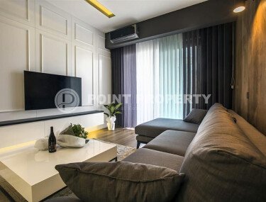 Квартира 1+1 с дизайнерским ремонтом в районе пляжа Клеопатры-id-9816-фото-5