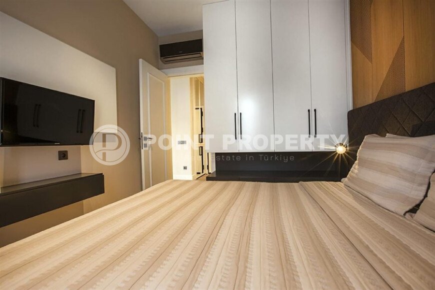 Квартира 1+1 с дизайнерским ремонтом в районе пляжа Клеопатры-id-9816-фото-8