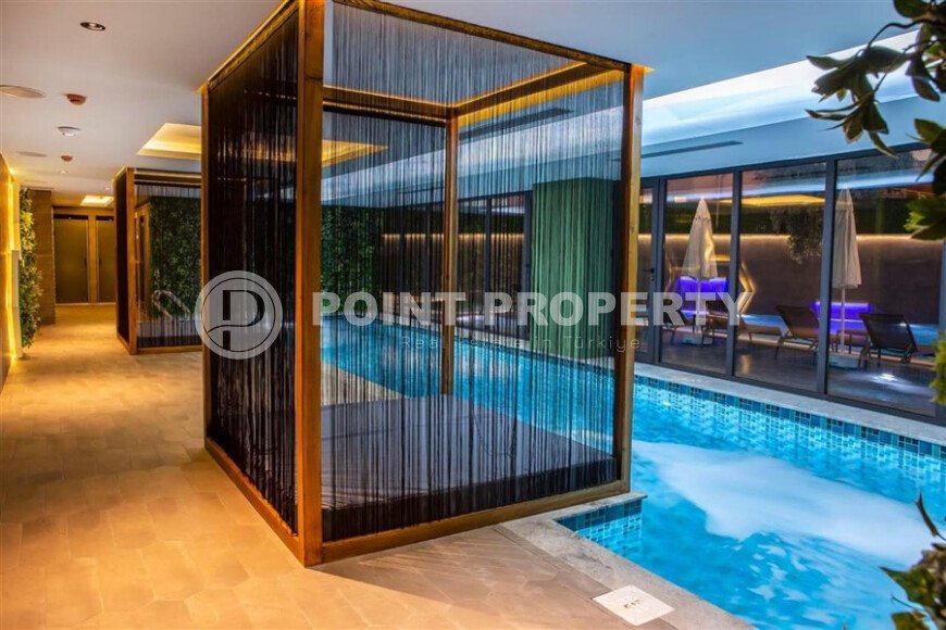 Квартира 1+1 с дизайнерским ремонтом в районе пляжа Клеопатры-id-9816-фото-12