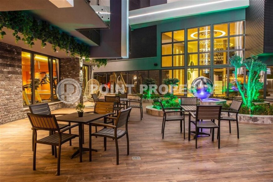 Квартира 1+1 с дизайнерским ремонтом в районе пляжа Клеопатры-id-9816-фото-14