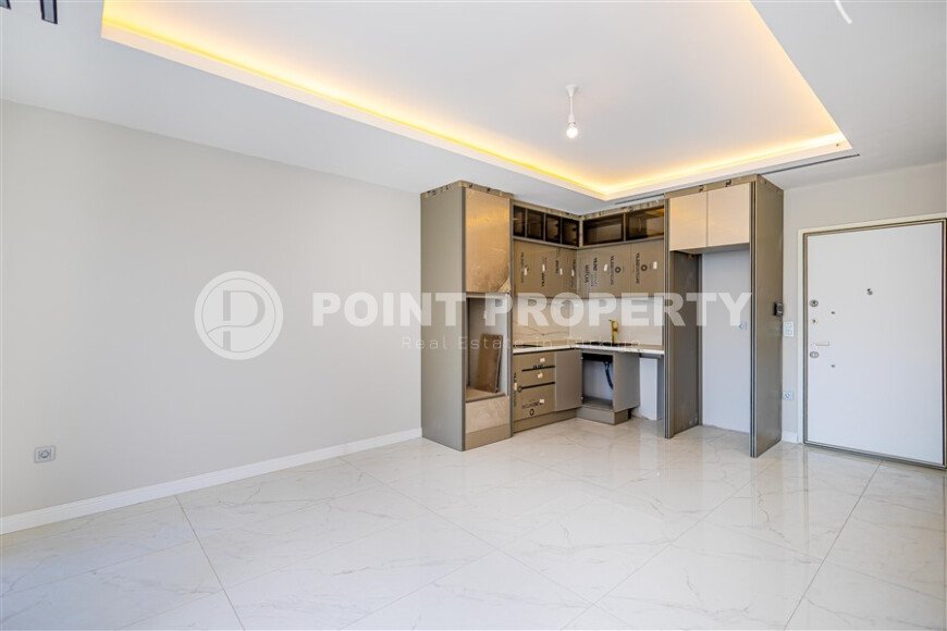 Современная 1-комнатная квартира 55 м² в стильном комплексе, Оба-id-9820-фото-3