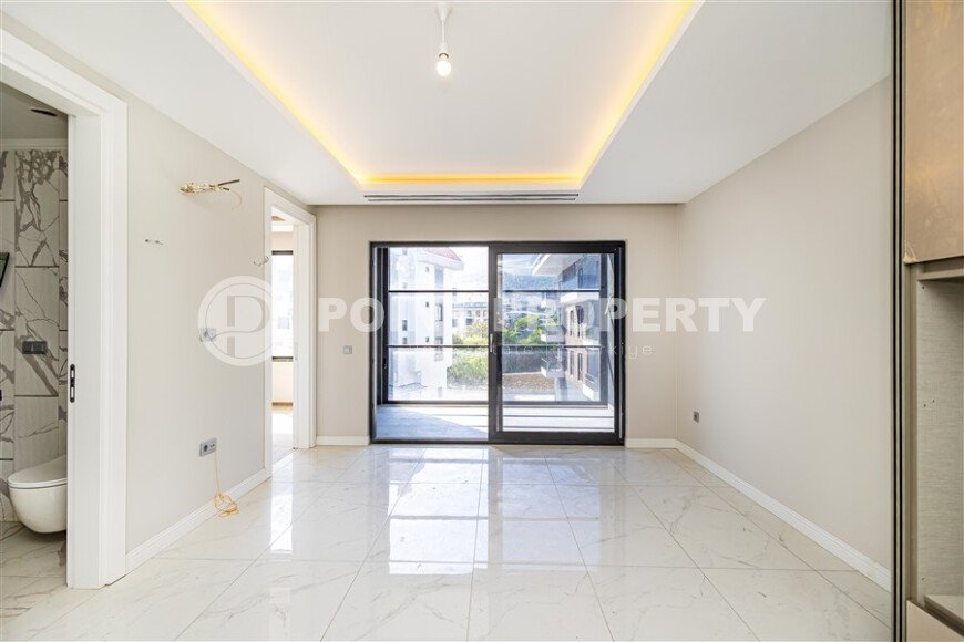 Современная 1-комнатная квартира 55 м² в стильном комплексе, Оба-id-9820-фото-5