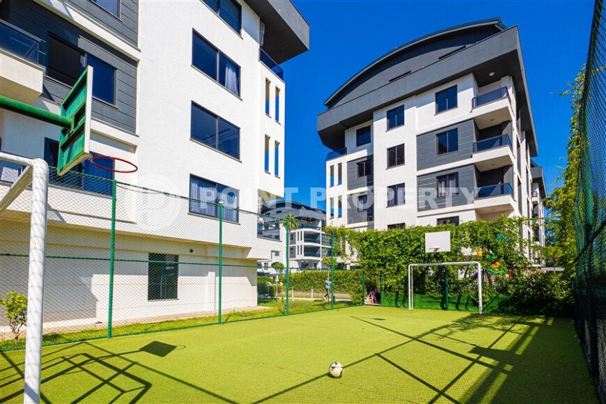 Современная 1-комнатная квартира 55 м² в стильном комплексе, Оба-id-9820-фото-14