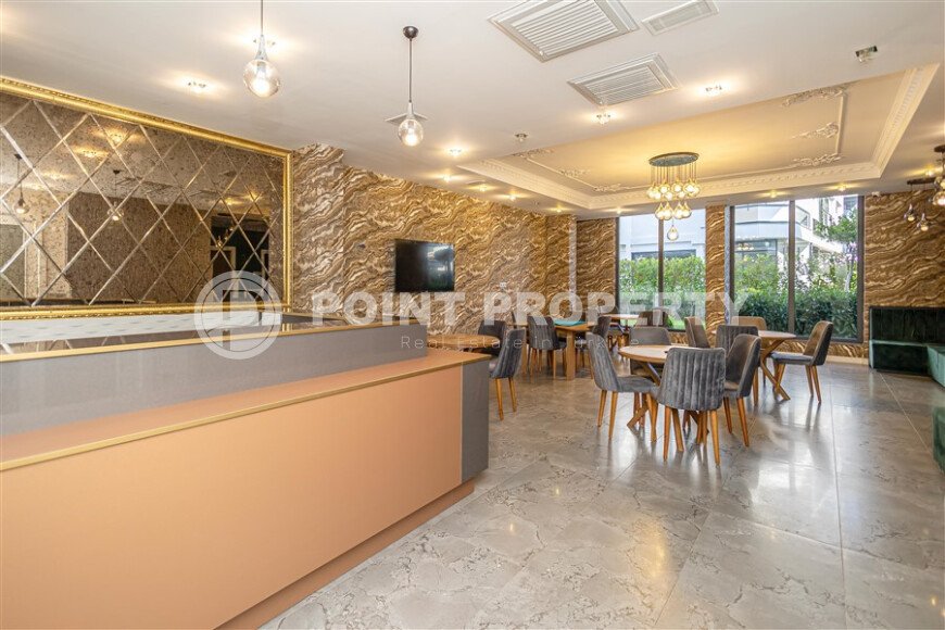 Современная 1-комнатная квартира 55 м² в стильном комплексе, Оба-id-9820-фото-16