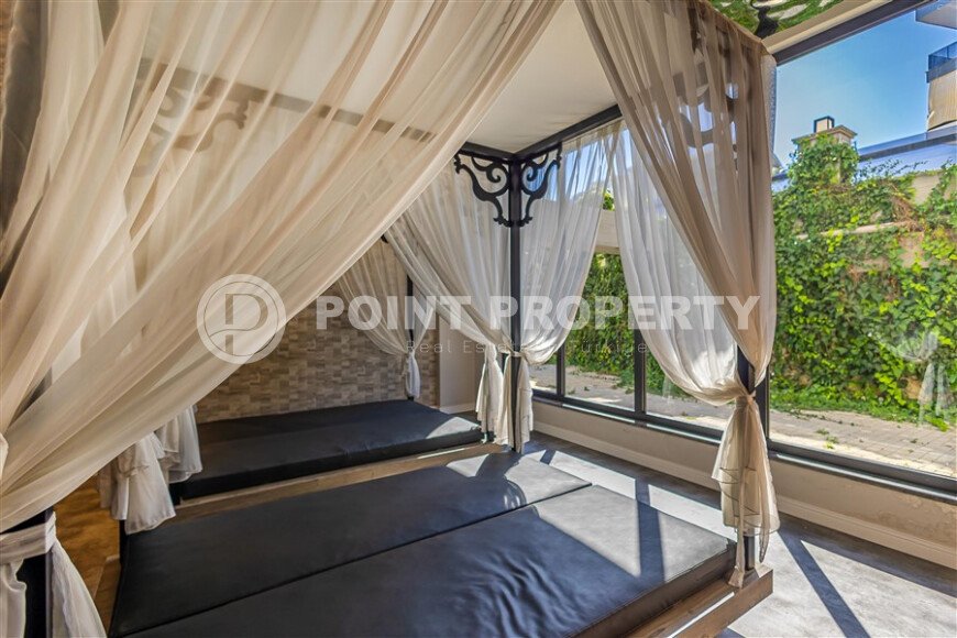 Современная 1-комнатная квартира 55 м² в стильном комплексе, Оба-id-9820-фото-18