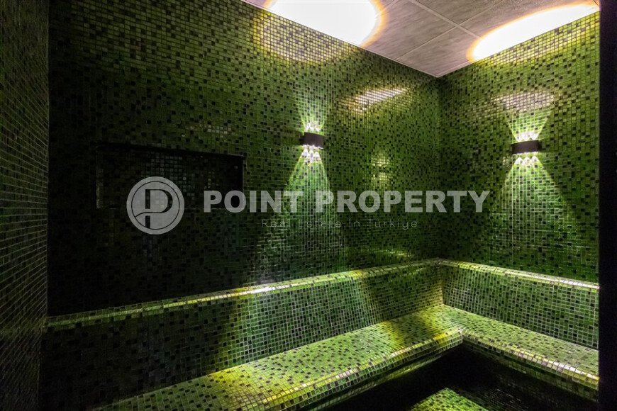 Современная 1-комнатная квартира 55 м² в стильном комплексе, Оба-id-9820-фото-23