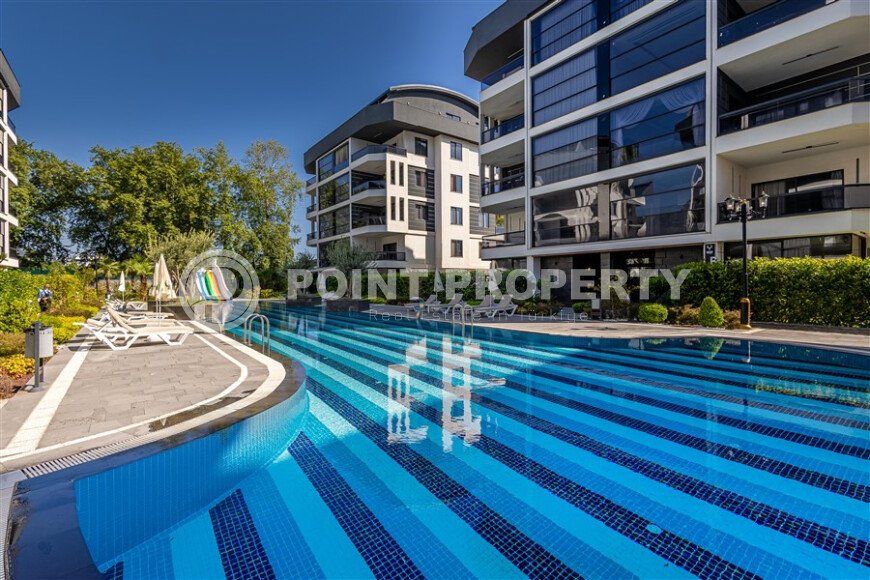 Современная 1-комнатная квартира 55 м² в стильном комплексе, Оба-id-9820-фото-24