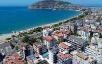 Шикарный пентхаус с видом на море в центре Алании! Подходит под получение гражданства Турции.-id-9821-фото-1