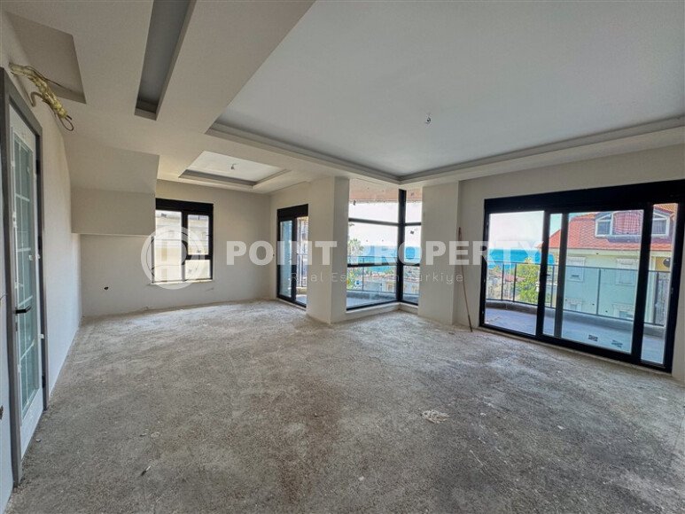 Шикарный пентхаус с видом на море в центре Алании! Подходит под получение гражданства Турции.-id-9821-фото-3