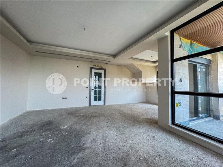 Шикарный пентхаус с видом на море в центре Алании! Подходит под получение гражданства Турции.-id-9821-фото-5