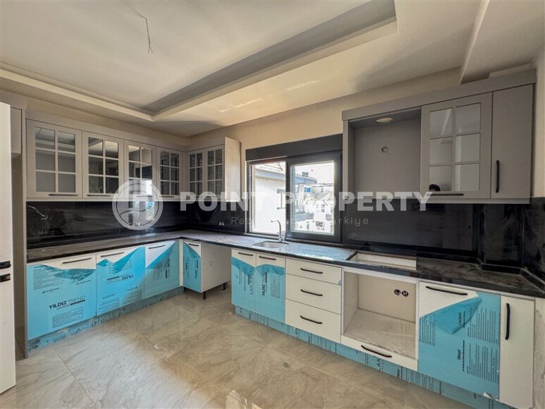 Шикарный пентхаус с видом на море в центре Алании! Подходит под получение гражданства Турции.-id-9821-фото-10