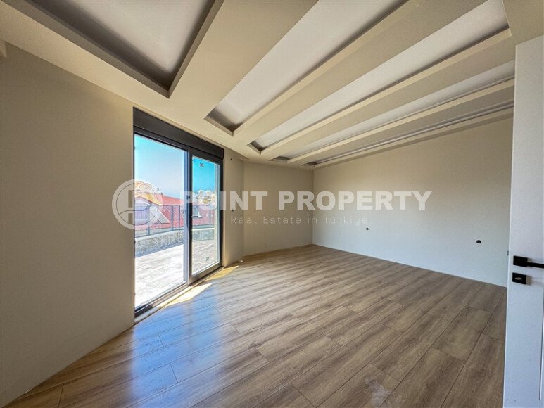 Шикарный пентхаус с видом на море в центре Алании! Подходит под получение гражданства Турции.-id-9821-фото-15