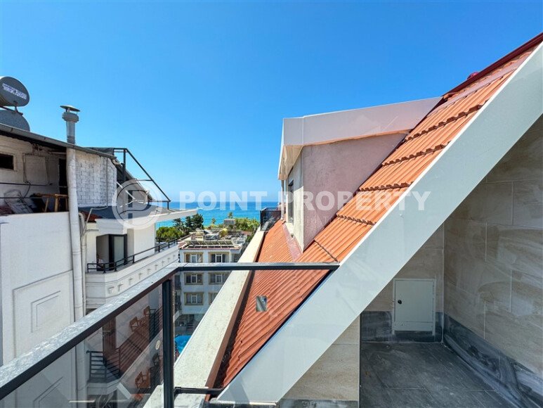 Шикарный пентхаус с видом на море в центре Алании! Подходит под получение гражданства Турции.-id-9821-фото-30