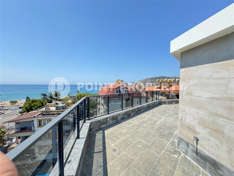 Шикарный пентхаус с видом на море в центре Алании! Подходит под получение гражданства Турции.-id-9821-фото-33