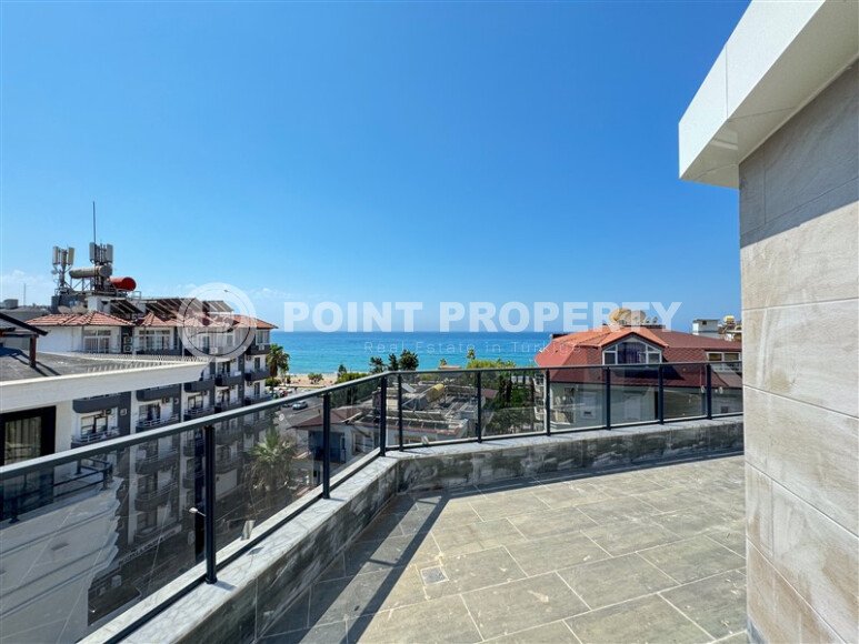 Шикарный пентхаус с видом на море в центре Алании! Подходит под получение гражданства Турции.-id-9821-фото-34