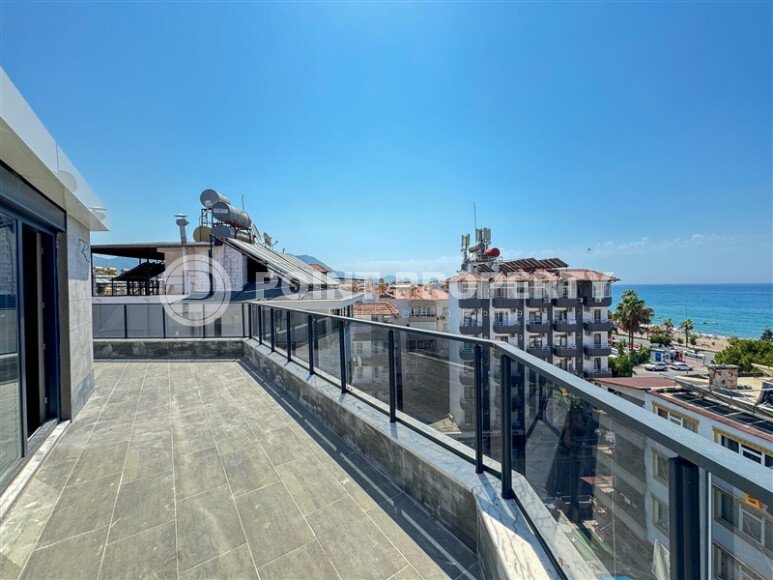 Шикарный пентхаус с видом на море в центре Алании! Подходит под получение гражданства Турции.-id-9821-фото-35