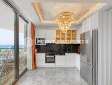 View duplex 2+1 131 m² in Kargicak on the first line, premium complex-id-9825-photo-4