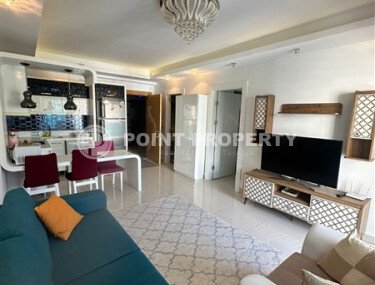 Современная 1-комнатная квартира 65 м² в комплексе, Махмутлар-id-9826-фото-3