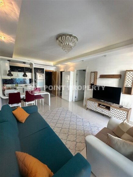 Современная 1-комнатная квартира 65 м² в комплексе, Махмутлар-id-9826-фото-3