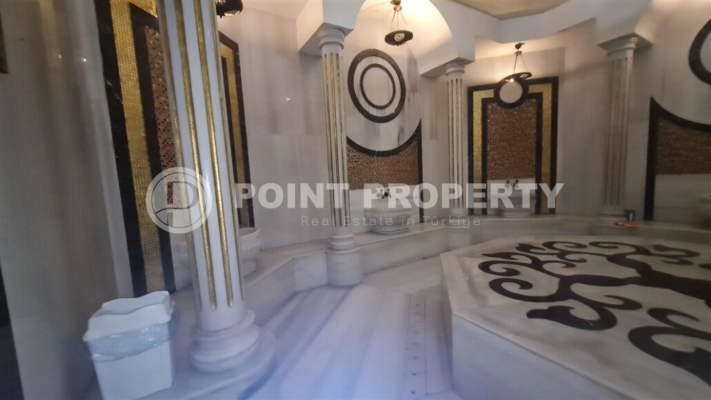 Современная 1-комнатная квартира 65 м² в комплексе, Махмутлар-id-9826-фото-10