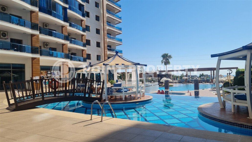 Современная 1-комнатная квартира 65 м² в комплексе, Махмутлар-id-9826-фото-18