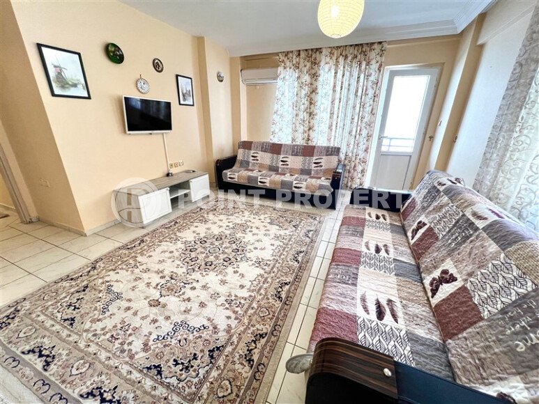 Уютная 2+1 110 м² в Махмутларе на первой береговой линии с частичным видом на море-id-9828-фото-3