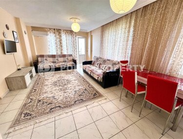 Уютная 2+1 110 м² в Махмутларе на первой береговой линии с частичным видом на море-id-9828-фото-5