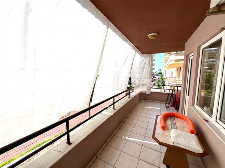 Уютная 2+1 110 м² в Махмутларе на первой береговой линии с частичным видом на море-id-9828-фото-8