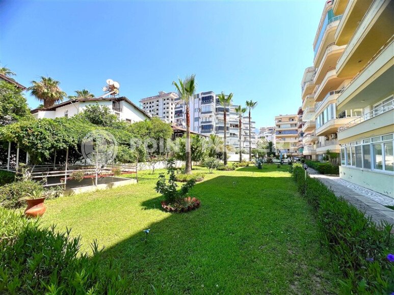 Уютная 2+1 110 м² в Махмутларе на первой береговой линии с частичным видом на море-id-9828-фото-9