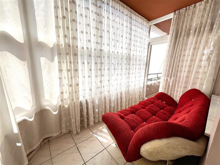 Уютная 2+1 110 м² в Махмутларе на первой береговой линии с частичным видом на море-id-9828-фото-10