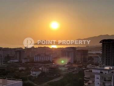 Bright furnished apartment 2+1, 105 m² with stunning sea and castle views in Mahmutlar-id-9829-photo-1