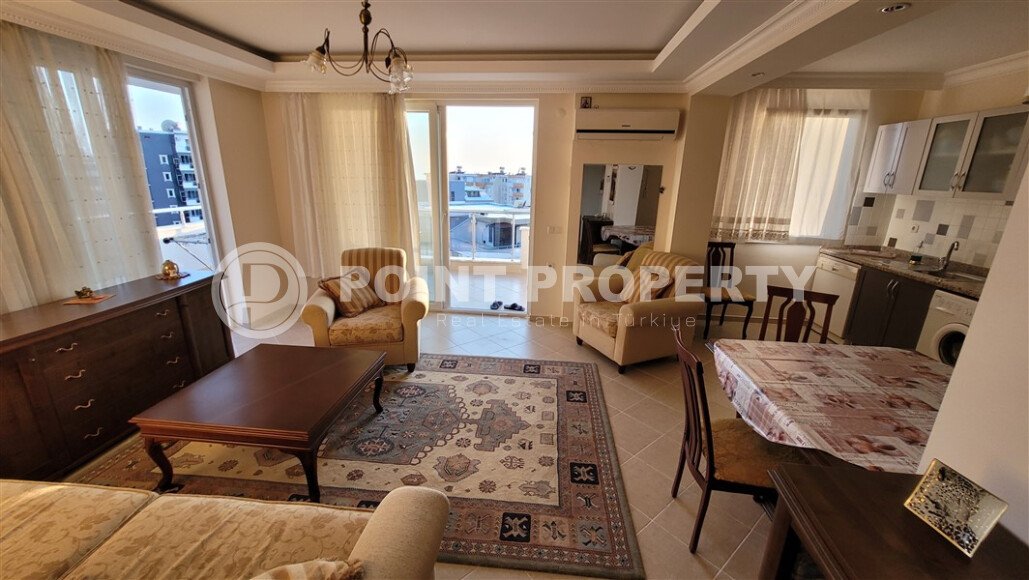 Bright furnished apartment 2+1, 105 m² with stunning sea and castle views in Mahmutlar-id-9829-photo-2