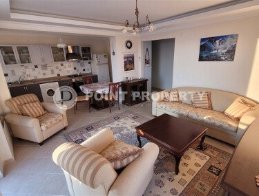 Bright furnished apartment 2+1, 105 m² with stunning sea and castle views in Mahmutlar-id-9829-photo-3