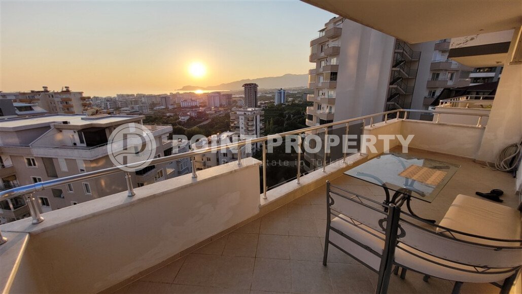 Bright furnished apartment 2+1, 105 m² with stunning sea and castle views in Mahmutlar-id-9829-photo-12