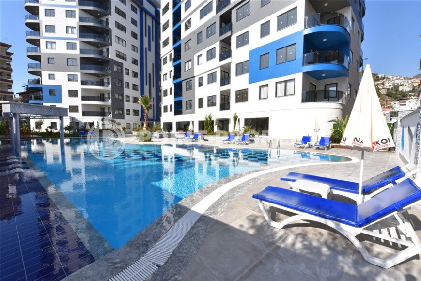 Комфортабельная квартира 80 м² в центре Аланьи, 650 м до пляжа Клеопатры-id-9317-фото-1