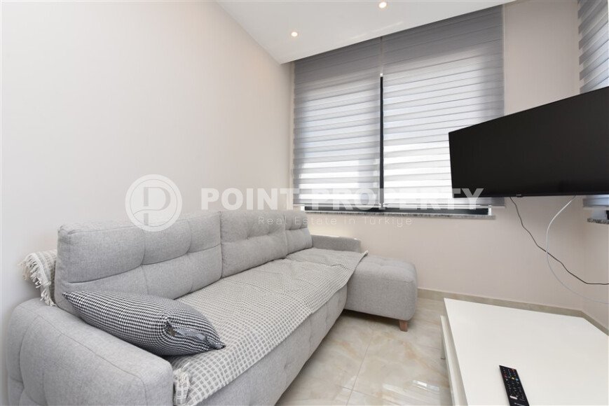 Комфортабельная квартира 80 м² в центре Аланьи, 650 м до пляжа Клеопатры-id-9317-фото-2