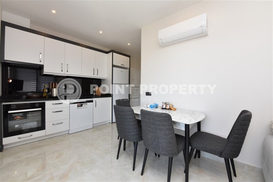 Комфортабельная квартира 80 м² в центре Аланьи, 650 м до пляжа Клеопатры-id-9317-фото-3