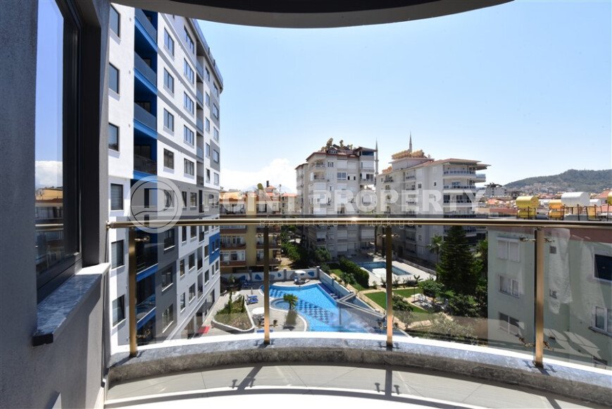 Комфортабельная квартира 80 м² в центре Аланьи, 650 м до пляжа Клеопатры-id-9317-фото-9