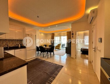 Современная квартира 1+1, 65 м² в элитном комплексе в районе Махмутлар-id-9466-фото-3