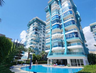 Уютная квартира 1+1, 60 м², с видом на море и горы в зелёном комплексе 2015 года в Махмутларе-id-9832-фото-7