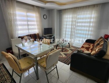 Уютная квартира 1+1, 60 м², с видом на море и горы в зелёном комплексе 2015 года в Махмутларе-id-9832-фото-4