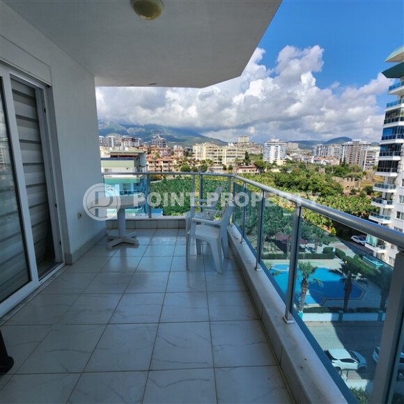 Уютная квартира 1+1, 60 м², с видом на море и горы в зелёном комплексе 2015 года в Махмутларе-id-9832-фото-8