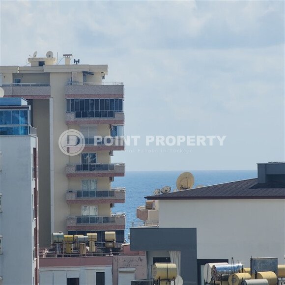 Уютная квартира 1+1, 60 м², с видом на море и горы в зелёном комплексе 2015 года в Махмутларе-id-9832-фото-12