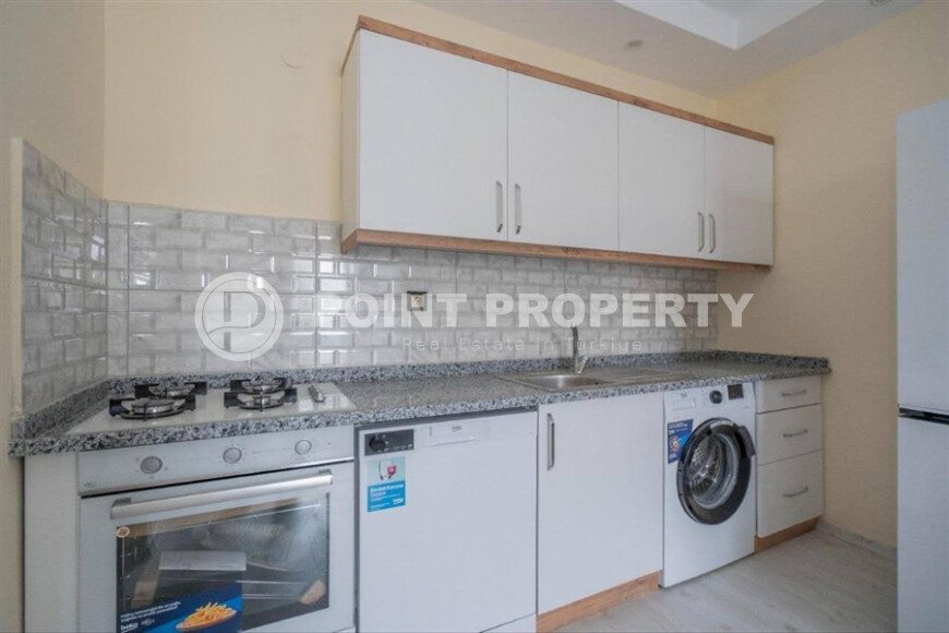 Стильная квартира 1+1, 50 м², в новом доме 2022 года в Махмутларе, 500 м до моря-id-9833-фото-4