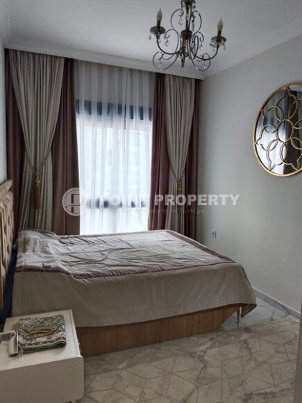 Светлая квартира 1+1 площадью 60 м² в комплексе 2023 года в районе Махмутлар-id-9834-фото-5